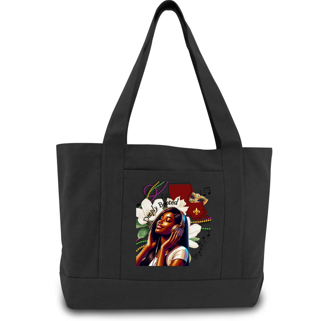 DBP Tote Bag- Mardi Gras Edition