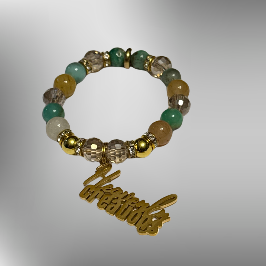 DBP Bracelet Collab With Charm- By Heavenly Creations