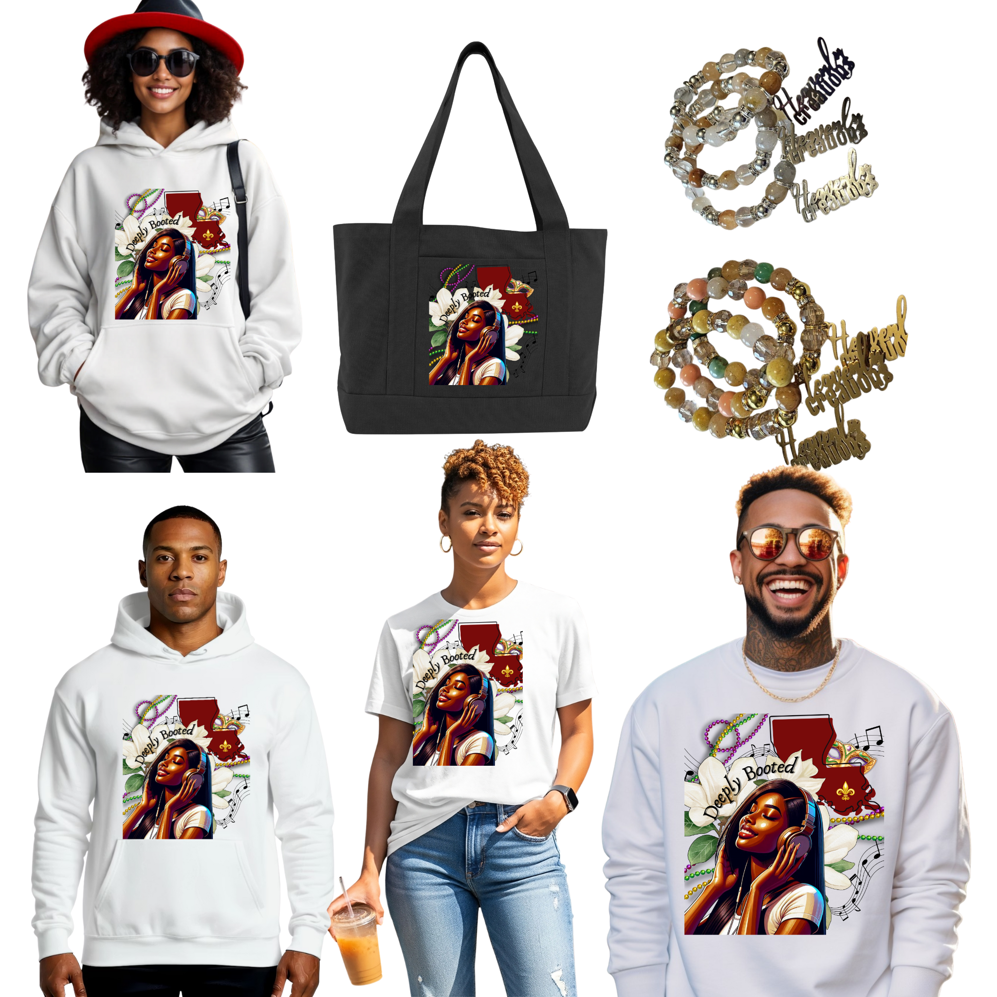 DBP Tote Bag- Mardi Gras Edition